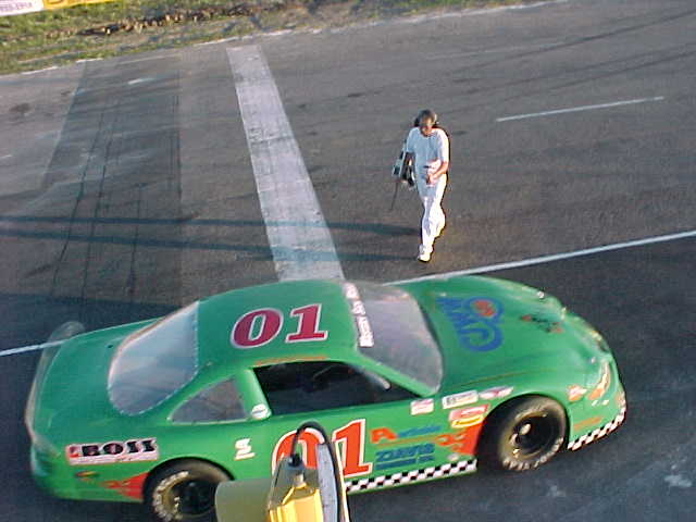First win with our teams new in house chassis design, only the second race the car ran.